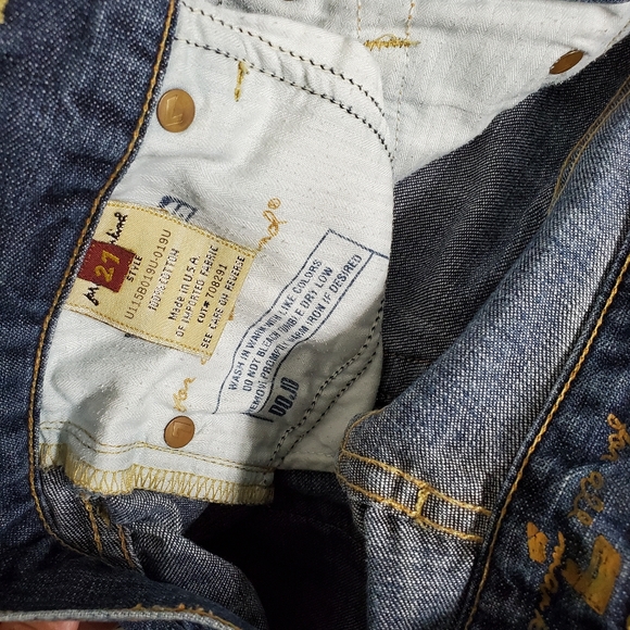 7 for all mankind DOJO Straight Mid Flare Jeans - Picture 6 of 6